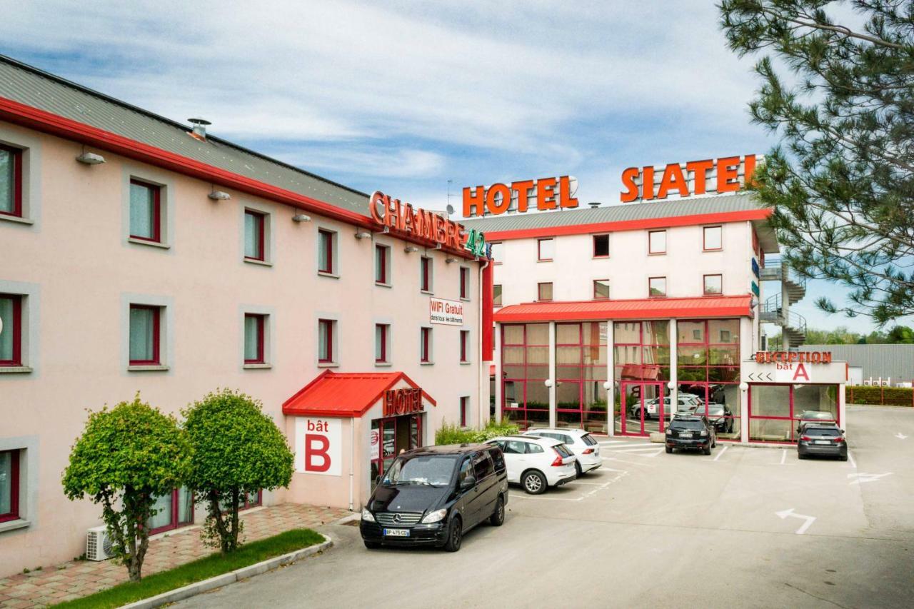 Hotel Siatel Besancon Chateaufarine Buitenkant foto